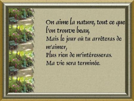 l'amour c'est sa